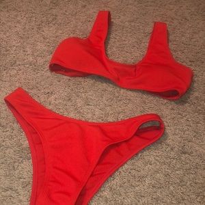 Red bikini